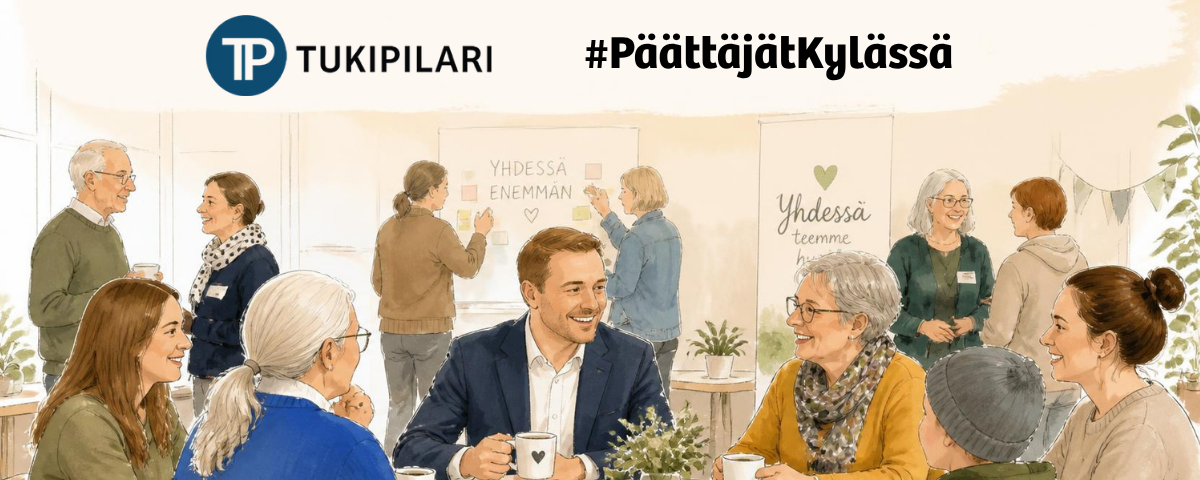 Päättäjätkylässä banneri